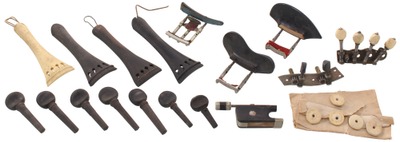Assorted Makers: Lot Of Violin Shop Items