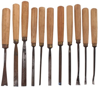 Herring Brothers, London, England: Wkg. Set Of 11 Clean  Carving Tool
