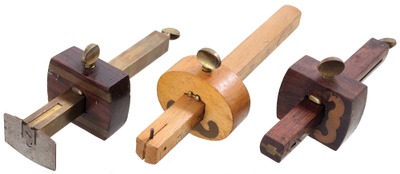 Stanley Rule & Level: Three Clean Stanley Marking Gauges