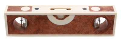 Barry Weaver, Barrington, Rhode Island: Showy Bone & Burl Sliver Bound Level