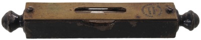 Davis Level & Tool Company, Springfield, Massachusetts, No. 38: 4 1/2" Cast Iron Bench Level