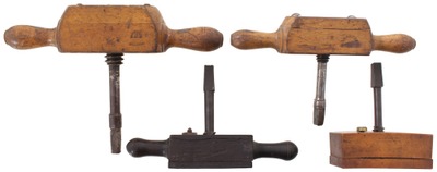 Assorted Makers: Wkg. Set Of Four Taps & Die Stock