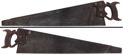 Bassett Jarvis & Morris, New Haven: Early 26" Conn. Mkr. 5 Pt. Rip Saw