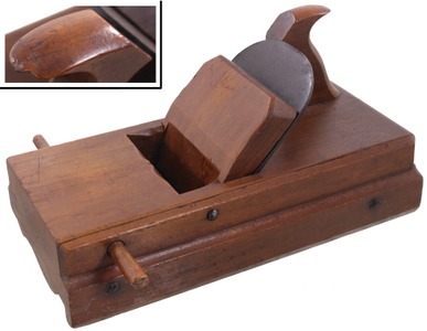 Unmarked: Massive Handled Crown Molding Plane