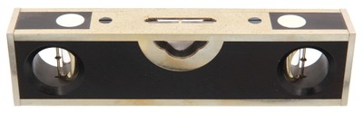 Barry Weaver, Barrington, Rhode Island: Fancy Ebony & German Sliver Bound Level