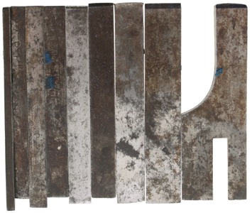 Stanley Rule & Level: Set Of Nine Original Cutting Irons