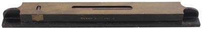 James  W. Queen & Company, Philadelphia, Pennsylvania: Cast Iron Bench Level