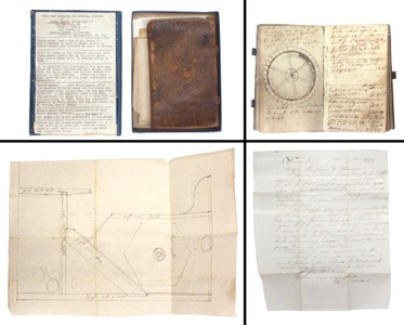 Jesse Adams, Springfield, Vermont: Gristmill/Millwright Ledger