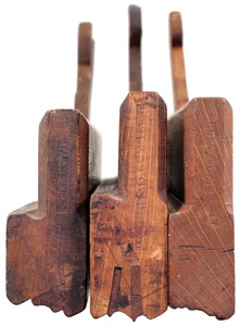 Assorted Makers: Three N.E. Maker Molding Plane