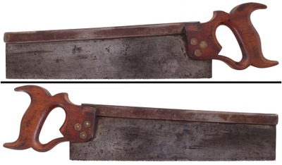 William Mc Niece, Philadelphia, Pennsylvania: Early Maker 14" Tenon Saw