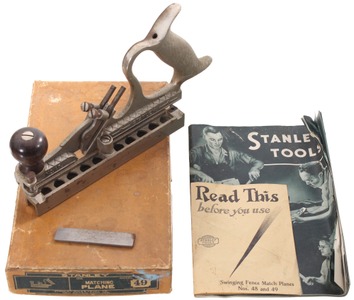 Stanley Rule & Level, No. 49: Comb. Tonge & Groove Plane