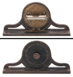 Unmarked: Unus. "Mantel Clock" Inclinometer Level
