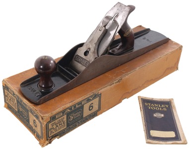 Stanley Rule & Level, No. 6: Unused "Type 13 18" Fore Plane