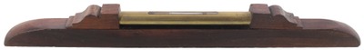 Unmarked: Showy Brazilian R'wood & Brass Level