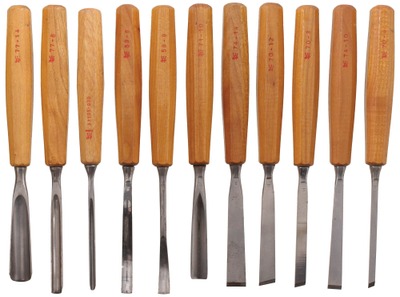 Siegmund Teresiak Kunststoffbau KST, Solingen, Germany: Set Of 11 Unused Carving Tools