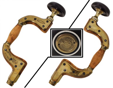 Robert Marples, Hermitage Works, Sheffield, England: Rare Boxwood Ultimatum Brace