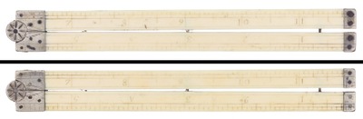 Unmarked: Unus. Two-Fold Folding Rule