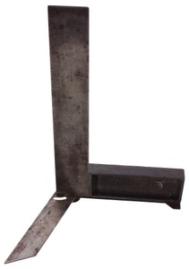 Nicholls Manufacturing Company, Ottumwa, Iowa: Comb. Try Square And Bevel