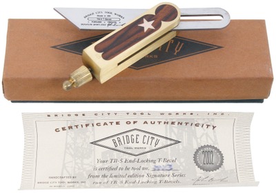 Bridge City Tool Company, Portland, Oregon, No. TB-5: End Locking "T" Bevel