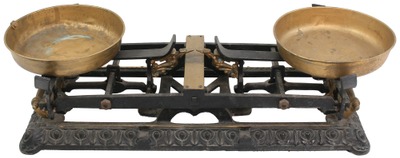 Unmarked: Early Dual Pan Balance Scale