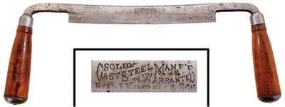 C.J. Kimball & Company, New Hampshire, No. 8: Seven-Inch Blade Draw Knife