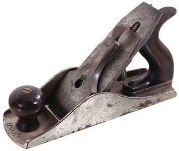 Stanley Rule & Level, No. 4 1/2: Rare Nickel Plated Hvy. Smoothing Plane