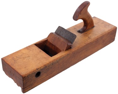 Unmarked: Early Beech Crown Molding Plane