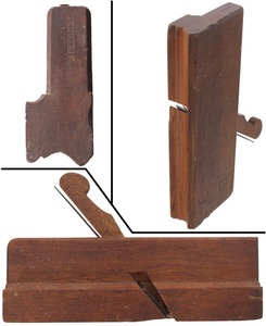 S. Fisk, Waltham, Massachusetts: Early Yellow Birch Qtr. Rnd. Molding Plane