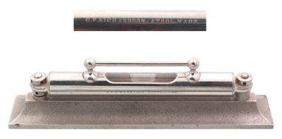 C.F. Richardson, Athol, Massachusetts: Machinist's 6" Level