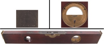 L.L. Davis, Springfield, Massachusetts: Rare Combination Levelnd Inclinometer