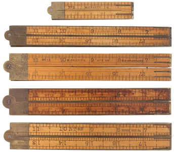 H. Chapin, U.S. Standard: Five Extra Clean Folding Rules
