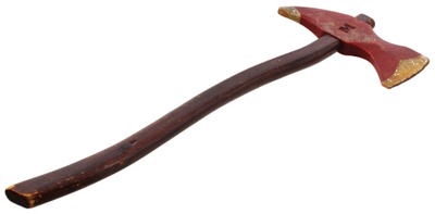 Unmarked: Early Folk Art Fireman's Ax
