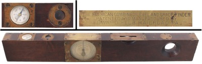 Edward Helb, Railroad, Pennsylvania: Patent Inclinometer Level