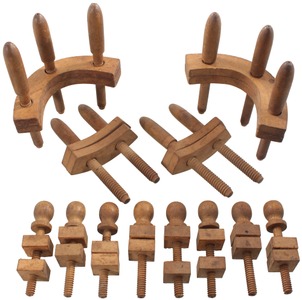 Unmarked: Wkg. Set Of Violin Mkrs. Clamps