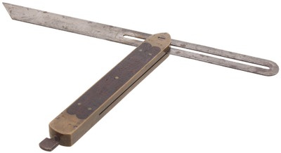 St. Johnsbury Tool Company, St. Johnsbury, Vermont: Rosewood & Brass Bevel