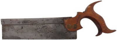 A.S. Lunt, 227 Hackney Road, London, England: Extra Clean Open Handle D'tail Saw