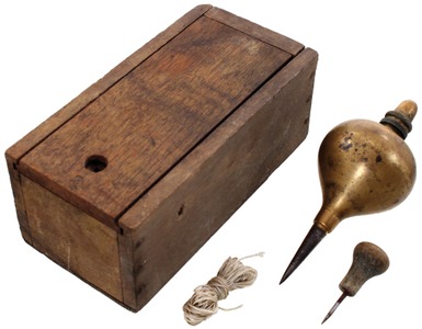 Unmarked: Classic Millwright's Brass Plumb Bob