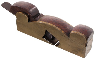 John Moseley & Son, London, England: Fancy Brass Body Shoulder Plane
