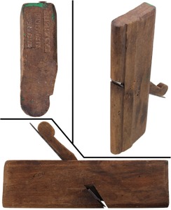 F. Nicholson, Living In Wrentham: Early Round Molding Plane