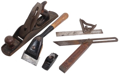 Assorted Makers: Lot Of Clean & Usabl Woodworking Tools