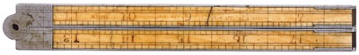 Stephens & Company, Riverton, Connecticut, No. 78: Two-Foot, Four-Fold Folding Rule