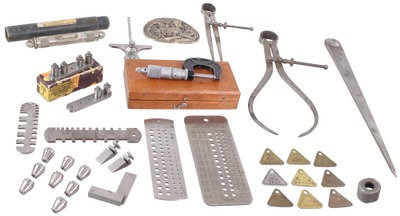 Assorted Makers: Lot Of Clean & Usabl Machinists' Tools