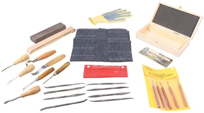 Assorted Makers: Lot Of Carving Tools And Accessories