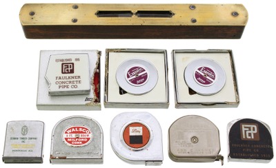 Assorted Makers: Lot Of Measuring And Layout Tools