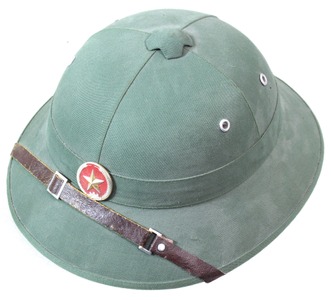 Unmarked: North Vietnamese Military Pith Helmet