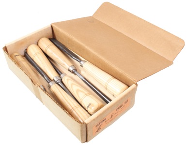 Buck Brothers, Millbury, Massachusetts: Unused Set Of Six Carving Tools