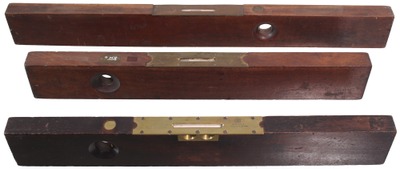 Assorted Makers: Three Early Maker Spirit Levels