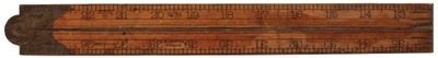 STANLEY (Unmarked), No. 94: Four-Foot/Four-Fold Folding Rule
