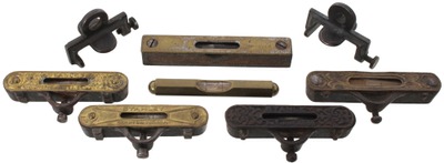 Stanley Rule & Level: Lot Of Small Size Stanley Level