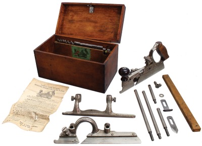 Stanley Rule & Level, No. 45: Extra Clean Combo. Woodworking Plane